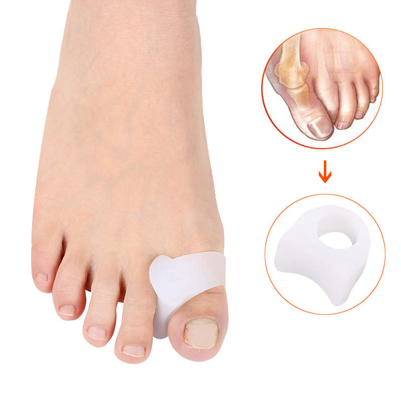 soft Silicone Foot Cushions Toe Thumb Foot Care Ball - MOQ 10 Pcs