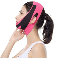 Face Lifting Belt Elastic Face Slimming Bandage V Line Face Shaper Women - MOQ 5 PCS