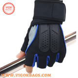 Black Fitness Gym Weight Lifting Gloves For men driving bike - MOQ 10 Pcs