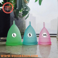 Reusable Lady Silicone Period Cup & Silicone Menstrual Disc Cup Combo Pack - MOQ 10 Pcs