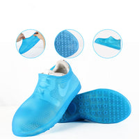 Waterproof Silicone Shoes Cover, Outdoor Shoes Protectors with Non-Slip Sole for Rainy and Snowy