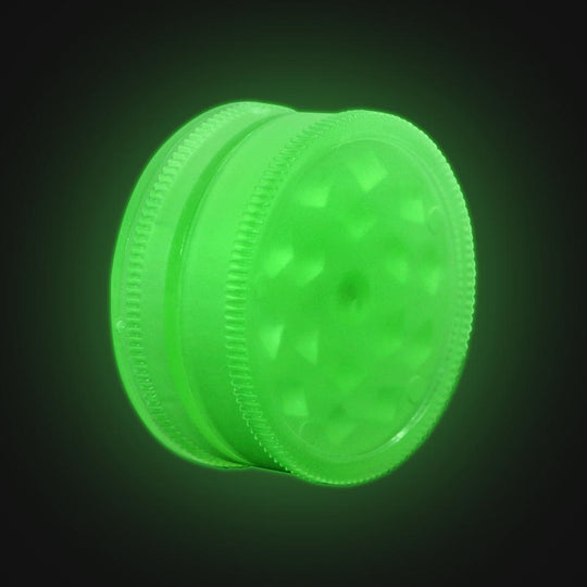 Luminous Glow in the Dark Plastic Herb Grinder