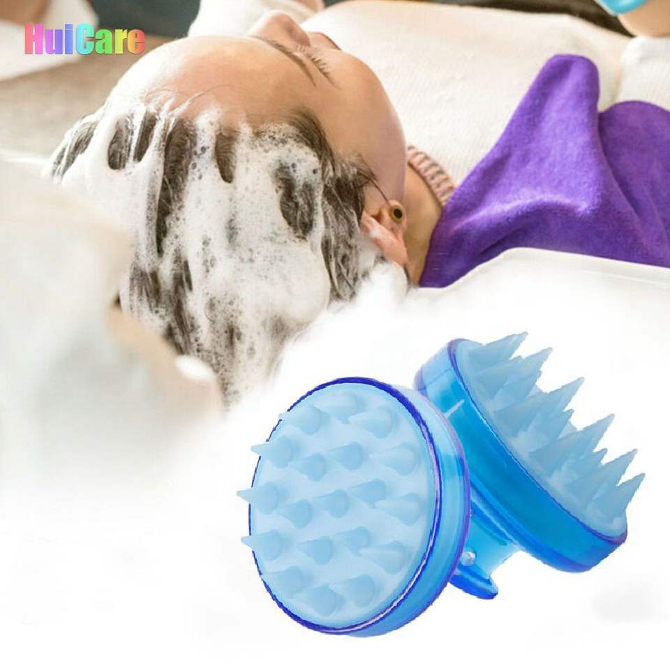 Bath Massage Soft Silicone Scalp Hair Shower Brush