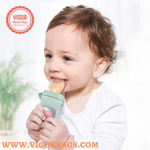 Baby Fruit Food Feeder Pacifier Infant Fruit Teething Teether Toy for 3-24 Month