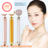 Electric Face Massager Jade Face Roller Face Massager - MOQ 10 Pcs