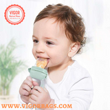 Baby Fruit Food Feeder Pacifier Infant Fruit Teething Teether Toy for 3-24 Month - MOQ 10 Pcs