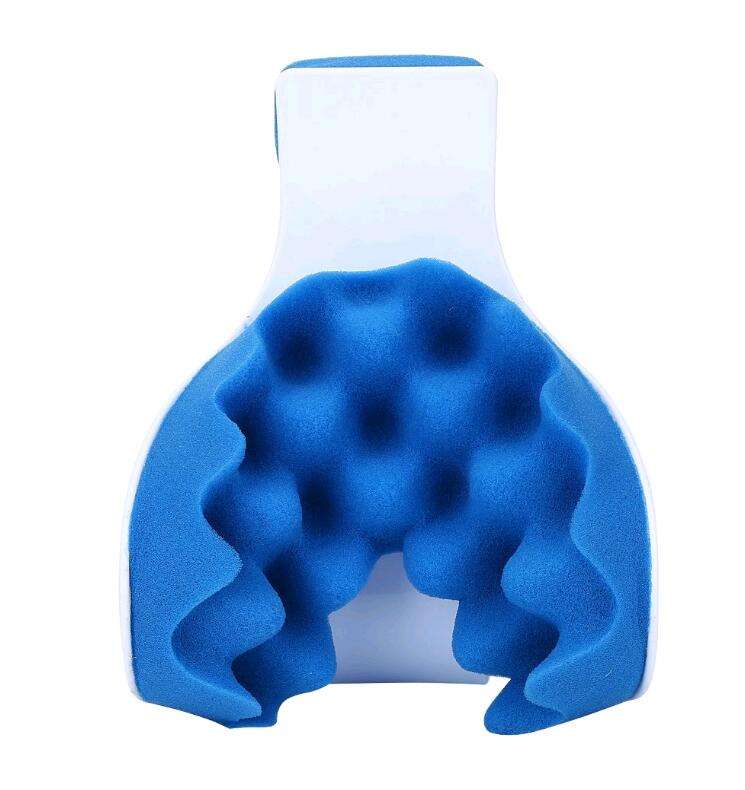 Stiff Neck and Shoulder Relaxer Pain Relief Spine Support Traction Pillow