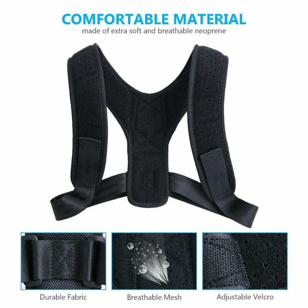 Adjustable Shoulders Back Support Posture Corrector