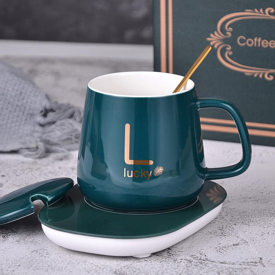 Luxury Coffee Mug Table Top USB Charging - MOQ 10 Pcs