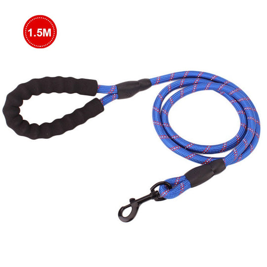 Pet Leash Outdoor Dog Leash Handle Rope P Style Adjustable Belt - MOQ 10 Pcs