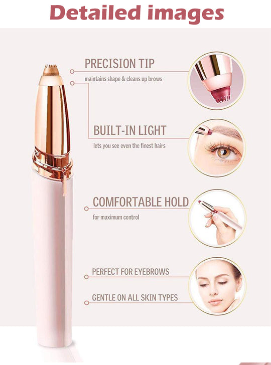 Eyebrow Hair Remover Painless Precision Trimmer