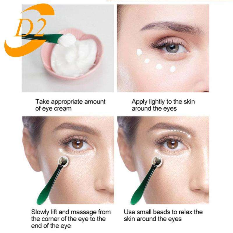 Premium Metal Eye Cream Wand, Face Massage, Facial Massager for Applicator, Reduce Puffiness - MOQ 10 Pcs