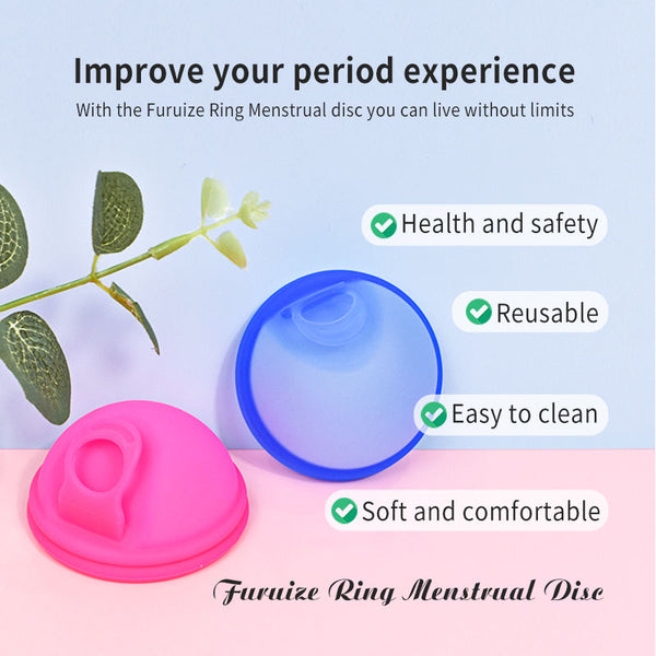 Tampon Cup with Pull Ring Swimming Comfortable Silicone Tampon Cup Health