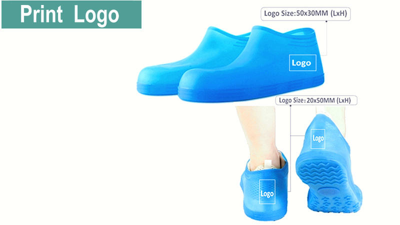 Waterproof Silicone Shoes Cover, Outdoor Shoes Protectors with Non-Slip Sole for Rainy and Snowy