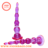 Huge Silicone Enlarge Plug Beads Toy Kit & Silicone Anal Long Bead Combo Pack - MOQ 10 Pcs