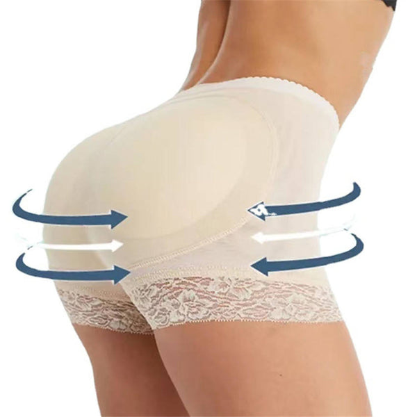 Ultra Slim Tummy Control Hip Lift Panties, Seamless Ice Silk High