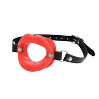 Japanese Lips O Ring Open Mouth Bondage Restraint Gag Collar