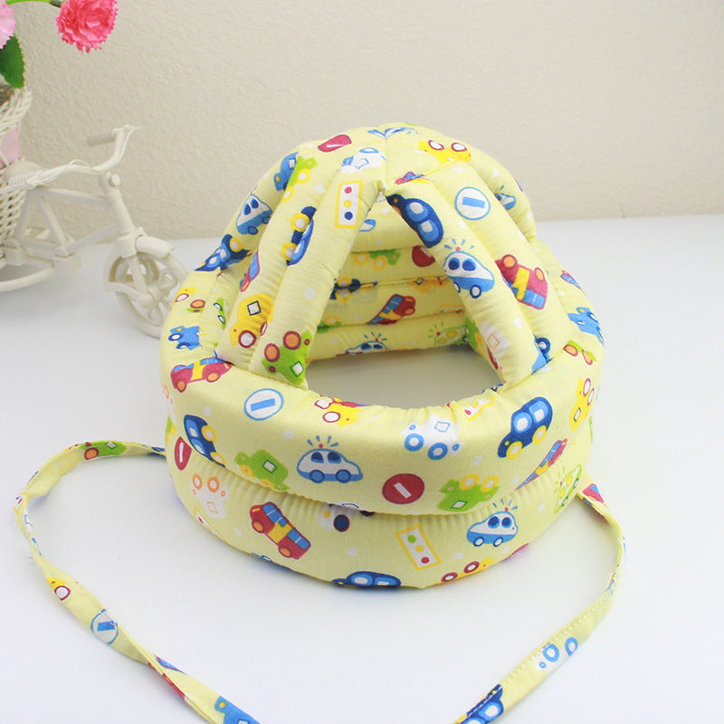 Cute Baby Safety Helmet Toddler Head Protection Adjustable Bumper