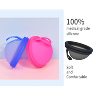 Silicone Menstrual Disc Cup