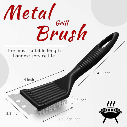 Portable Barbecue Grill Brush Perfect for Camping and Picnic - MOQ 10 Pcs