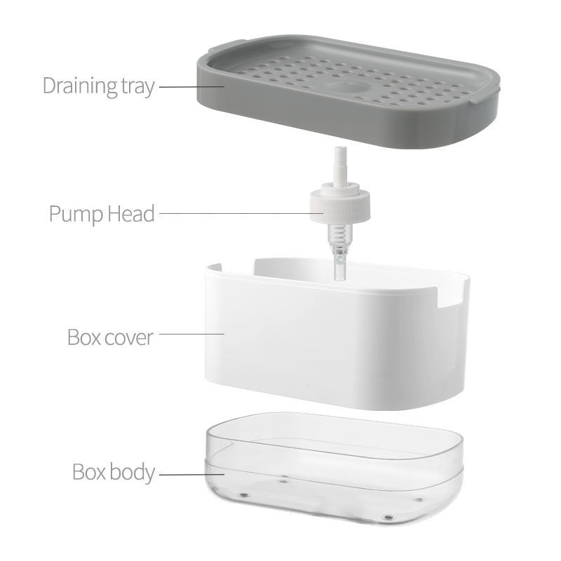 Single Slot Dishwashing Soap sink Dispenser