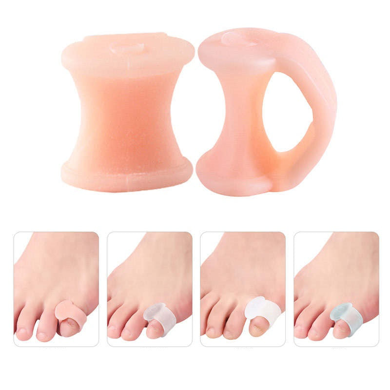 soft Silicone Foot Cushions Toe Thumb Foot Care Ball - MOQ 10 Pcs