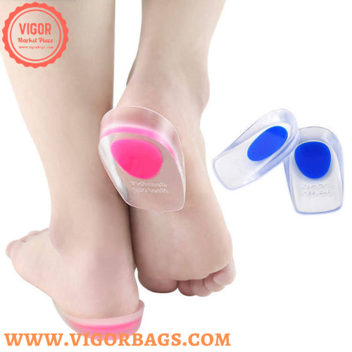 Silicone Gel Heel Protector Foot Care & Ankle Silicone Gel Heel Pad Combo Pack