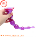 Huge Silicone Enlarge Plug Beads Toy Kit & Silicone Anal Long Bead Combo Pack - MOQ 10 Pcs