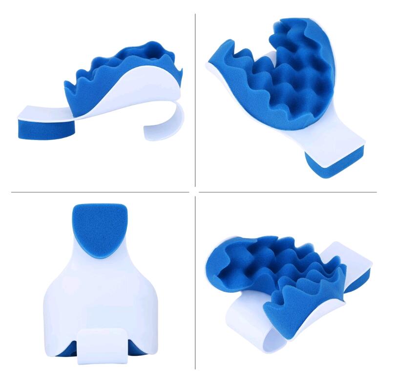 Stiff Neck and Shoulder Relaxer Pain Relief Spine Support Traction Pillow - MOQ 10 Pcs