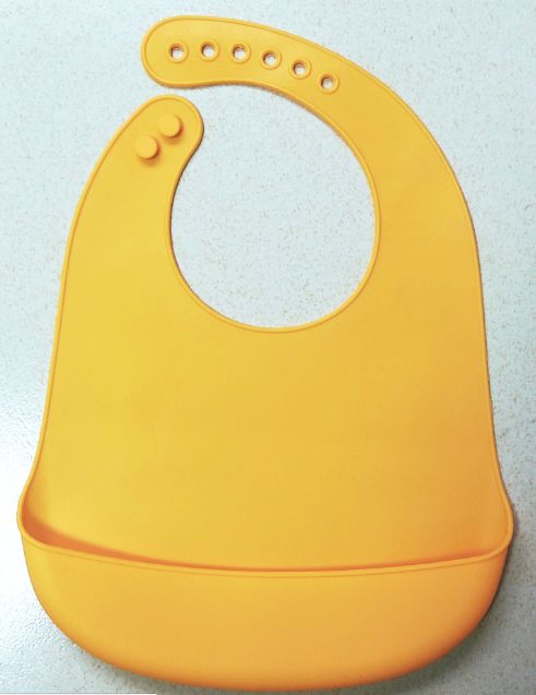 Silicone Bibs for Babies, Baby Feeding Bibs Waterproof Soft Durable Adjustable Bibs