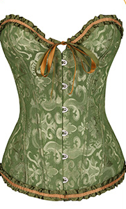 Floral Corset for Women Lingerie Bustier Top