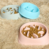 Dog feeder Bowl Puzzle Anti Gulping Interactive Bloat Durable Preventing Choking - MOQ 10 pcs