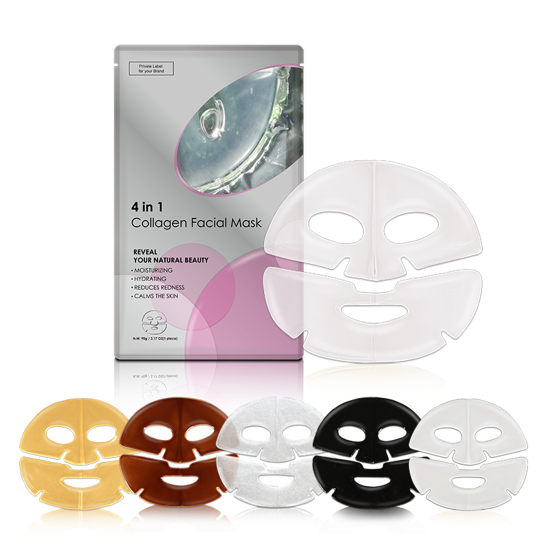 Hydra Face lift Gold Aloe Extract Collagen Facial Mask - MOQ 10 pcs