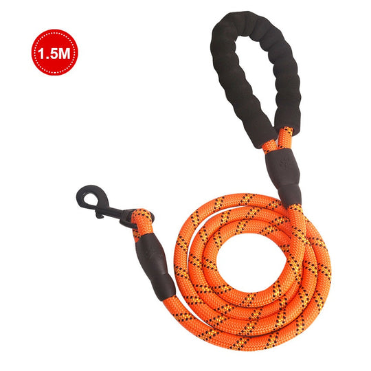 Pet Leash Outdoor Dog Leash Handle Rope P Style Adjustable Belt - MOQ 10 Pcs