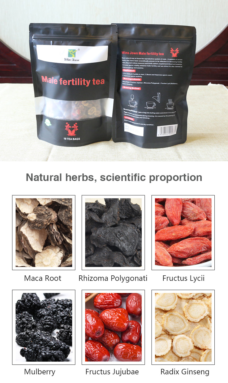 Male Fertility Tea Men Reproductive Health Sperm Production