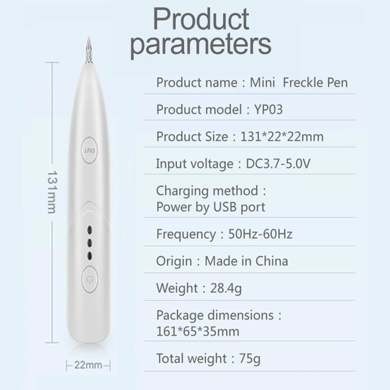 Freckle Removal Portable Laser Plasma Pen