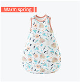 High End Comfort Cotton Baby sleeping bags for spring and autumn