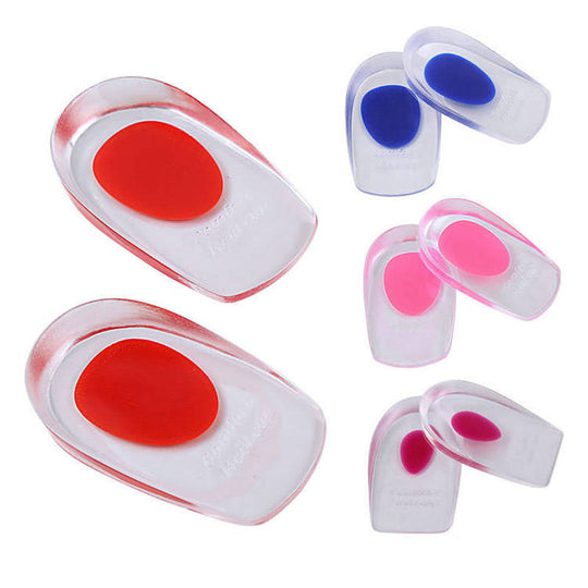 Silicone Gel Heel Protector Cups Plantar Personal Foot Care