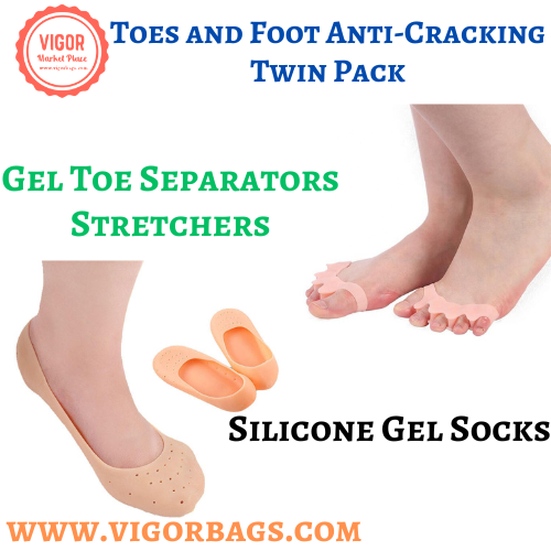 Toes and Foot Anti-Cracking Twin Pack(Bulk 3 Sets)
