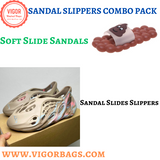 Poop Soft Slide Sandals Anti-slip in indoor areas & Sandal Slides Slippers Summer Foam Runner Combo Pack - MOQ 10 Pcs