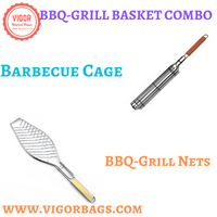 Kebab & Hot Dog grill Basket Multi Pack