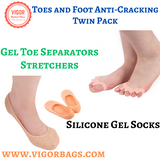 Toes and Foot Anti-Cracking Twin Pack