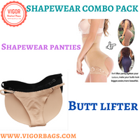 Women T-back Butt lifter Enhancer & Women Shapewear open lift up panties Combo Pack -  MOQ 10 Pcs