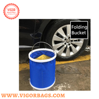 Multipurpose Foldable portable outdoor travel Bucket(10 Pack)