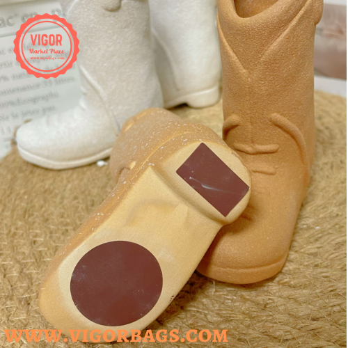 Cute Home Décor Cowboy Boot Match Holder - MOQ 10 Pcs