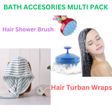 Bath Accesories Multi Pack(Bulk 3 Sets)