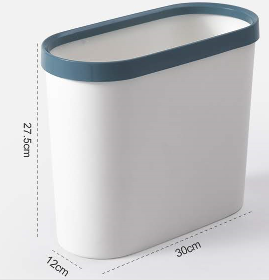 Rectangular & Sleek Narrow Trash Can Stylish