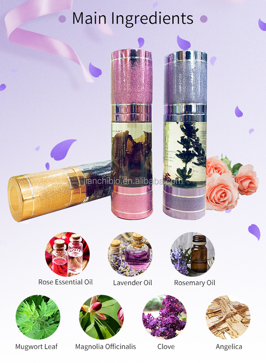 Yoni Oil - Flavors - Rosemary, Rose Essential, Lavender - MOQ 5 PCS