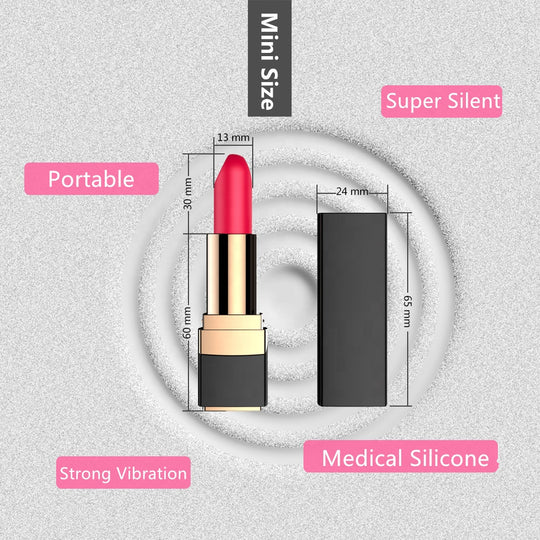 Lipstick Multi Speed Secret Vibrator