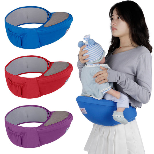 Hip Seat Carrier with Pockets Ergonomic Infant Comfort Waist